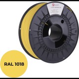 C-TECH PREMIUM LINE PETG 3D nyomtatószál, cinksárga RAL1018 (3DF-P-PETG1.75-1018)