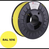 C-TECH PREMIUM LINE PETG 3D nyomtatószál, kénsárga RAL1016 (3DF-P-PETG1.75-1016)