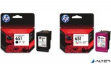 C2P11AE Tintapatron Deskjet Ink Advantage 5575 nyomtatóhoz, HP 651, színes, 300 oldal