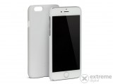 C6 C1364 HARD CASE bőrszerű tapintású bevonatú iPhone 6/6S tok, fehér