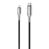 Cable USB-C to Lightning Cygnett Armoured 12W 1m (black)