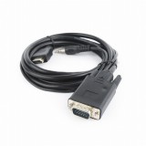 CABLEXPERT A-HDMI-VGA-03-10 HDMI - VGA és audio kábel fekete 3m