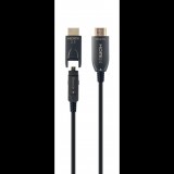 Cablexpert CCBP-HDMID-AOC-30M HDMI 2.0 - HDMI Aktív optikai kábel 30m - Fekete (CCBP-HDMID-AOC-30M)