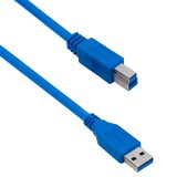 CABLEXPERT CCP-USB3-AMBM-6 USB 3.0 A-B nyomtató kábel kék 1.8m