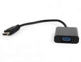 CABLEXPERT HDMI to VGA ( D-Sub ) adapter fekete