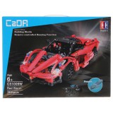 CaDA® C51009W - Red Storm piros sportkocsi
