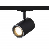 CADENZA egyáramkörös sínre fekete 230V LED GU10 10W