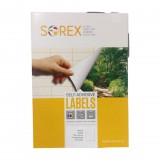 Cadmas Etikett cimke 1/12, 105x48mm, 12 db címke/A4