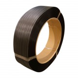 Cadmas Pántszalag PP 16x0,5mmx2000m fekete, cséve:406/150mm, szak.sz:200kg, erősített