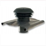 CAIROX CTA PVC tetősapka, tető átvezetés - fekete - 160