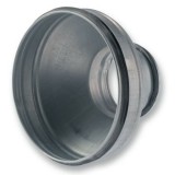 CAIROX Fém légcsatorna szűkítő idom gumitömítéssel - RDG 100/80