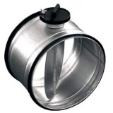 CAIROX KDE Pillangószelep horganyzott acél műanyag karral - 630