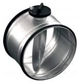 CAIROX Pillangószelep horganyzott acél műanyag karral - 630