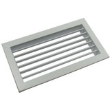 CAIROX SHN fehér egysoros acél fali rács - 1200x400