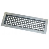 CAIROX SHVN GALVA kétsoros acél fali rács natúr - 1200x400