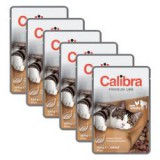 CALIBRA Cat Adult bárány és baromfi falatok szószban 6 x 100 g