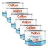 Calibra Cat Adult GF – Csirke és csirkeszív konzerv lazacolajjal 6 x 200g