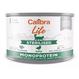 Calibra Cat Life konzerv Sterilised Duck 200 g | Konzerv macskáknak