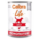 Calibra Dog Life konzerv Adult Beef with Carrots 400 g