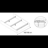 CamelGroup Ágyrács tartó szerkezet 160x200 cm-es ágykeretbe