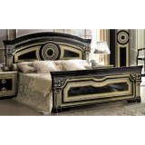 CamelGroup Aida franciaágy keret - fekete-arany