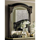 CamelGroup Aida tükör - fekete-arany