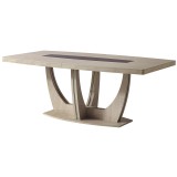 CamelGroup Ambra Day étkezőasztal 160x80 cm (+50 cm hosszabbítható) - nyírfa