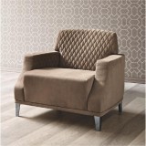 CamelGroup Ambra Day Pulsar fotel, sötétszürke színű műbőrrel