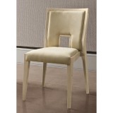 CamelGroup Ambra Day szék, bézs színű műbőrrel - nyírfa
