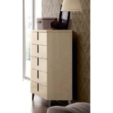 CamelGroup Ambra magas, fiókos komód - nyírfa