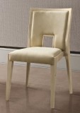 CamelGroup Ambra szék, bézs színű műbőrrel - nyírfa