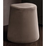 CamelGroup Elite puff, sötétszürke színű műbőrrel