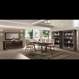 CamelGroup Erezett dió étkező garnitúra 160x105 cm-es étkezőasztallal – CA Elite Day