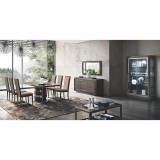 CamelGroup Ezüst nyír étkező garnitúra 200x103 cm-es Platinum étkezőasztallal – CA Elite Day