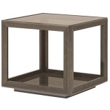 CamelGroup Ezüst nyír kisasztal alsó tárolórésszel – CA Elite Day