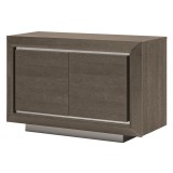 CamelGroup Ezüst nyír tálalószekrény, 2 ajtós – CA Elite Day