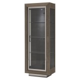 CamelGroup Ezüst nyír vitrines szekrény, 1 ajtós – CA Elite Day