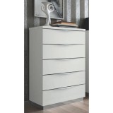 CamelGroup Fehér magas fiókos komód – CA Onda