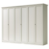 CamelGroup Giotto 3-ajtós gardróbszekrény - antik fehér, magasság: 250 cm