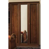 CamelGroup Giotto 3-ajtós gardróbszekrény - dió, magasság: 250 cm