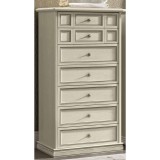 CamelGroup Giotto Nostalgia magas, fiókos komód - antik fehér