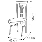 CamelGroup Giotto szék - dió