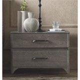 CamelGroup Maia Maxi éjjeliszekrény - ezüst nyír