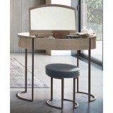 CamelGroup Maia Round fésülködő asztal - ezüst nyír