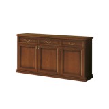 CamelGroup Nostalgia Day 3-ajtós tálalószekrény 3 fiókkal - dió