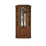 CamelGroup Nostalgia Day sarok vitrines szekrény 1 szpotlámpával - dió