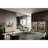 CamelGroup Nyírfa étkező garnitúra 160x105 cm-es étkezőasztallal – CA Elite Day