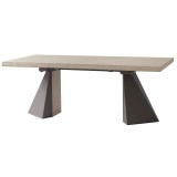 CamelGroup Nyírfa étkezőasztal, bővíthető, 200x105 cm (+2x50 cm bővíthető) – CA Elite Day Tent