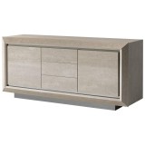 CamelGroup Nyírfa tálalószekrény, 2 ajtós, 3 fiókkal – CA Elite Day