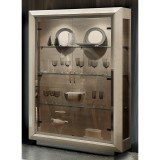 CamelGroup Nyírfa vitrines szekrény, 2 ajtós – CA Elite Day